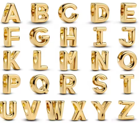 A to Z Letter Charms