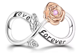 Infinity “Love Forever” Charm